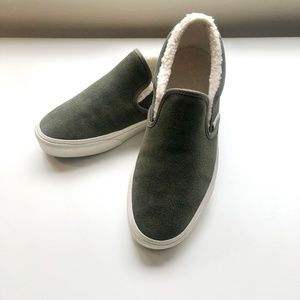 Vans Sherpa Suede Slip-On Shoes